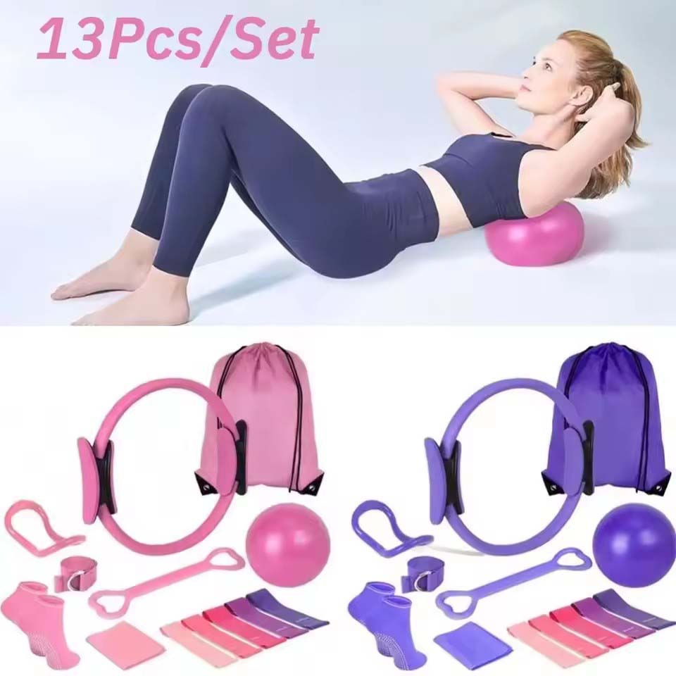 Pilates Yoga For Weight Loss - Kit de 13 pièces pour le