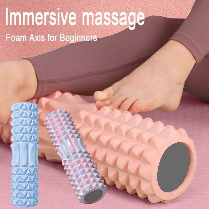 Pilates Yoga Roller - Rouleau de massage en mousse solide