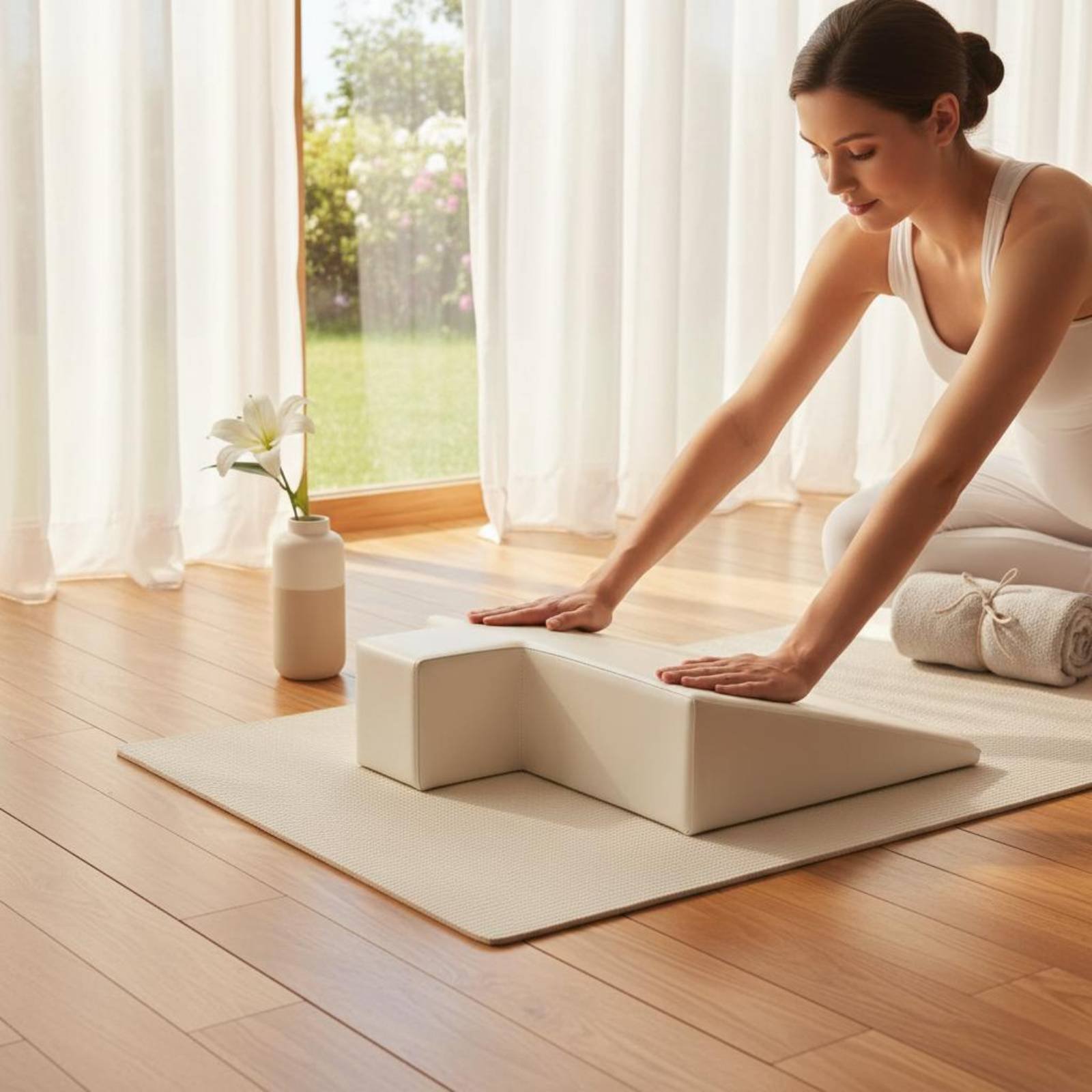 Bloc de cale de réformateur de - Pilates Yoga Core avis et prix