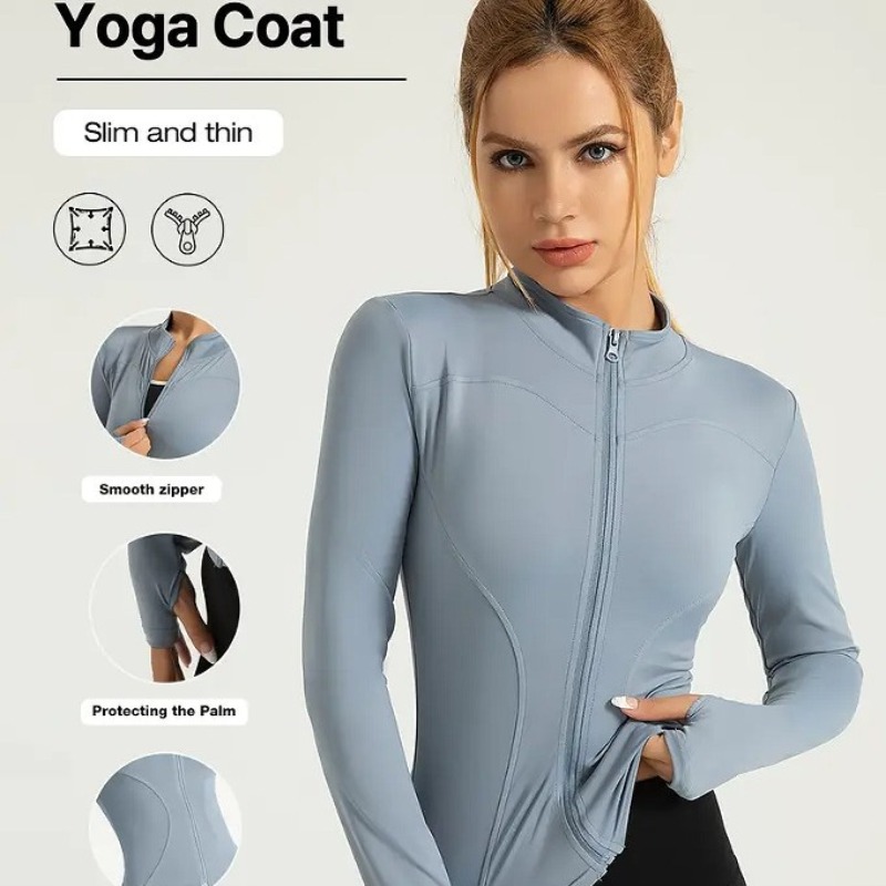 Veste de sport à manches longu - Pilates Yoga Stretching avis et prix