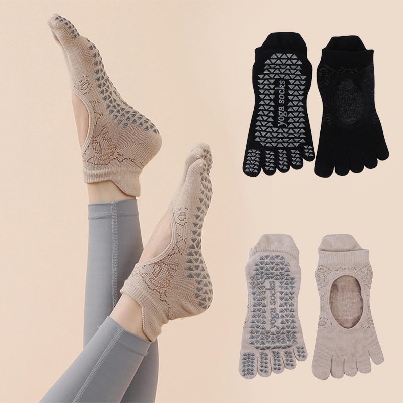 Chaussettes de yoga coordonnan - Yoga Pilates Girl avis et prix