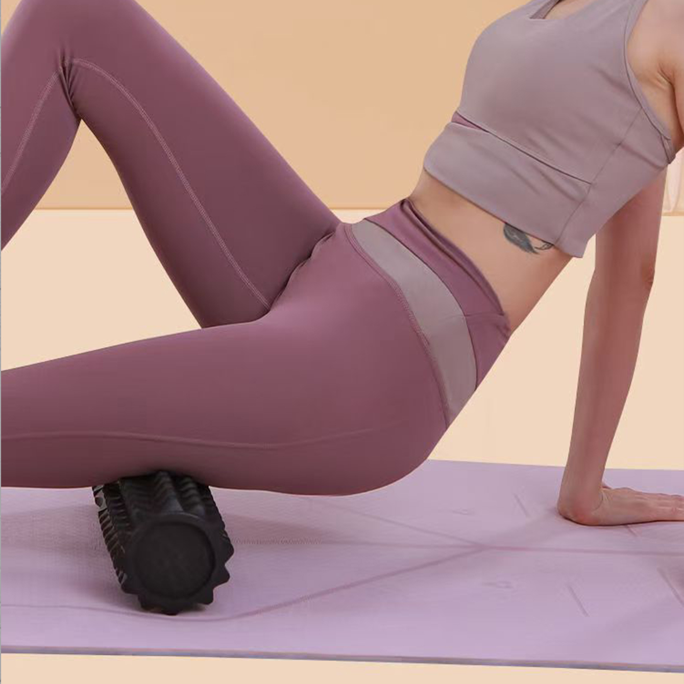 Ensemble de rouleaux de massag - Pilates Yoga Roller avis et prix
