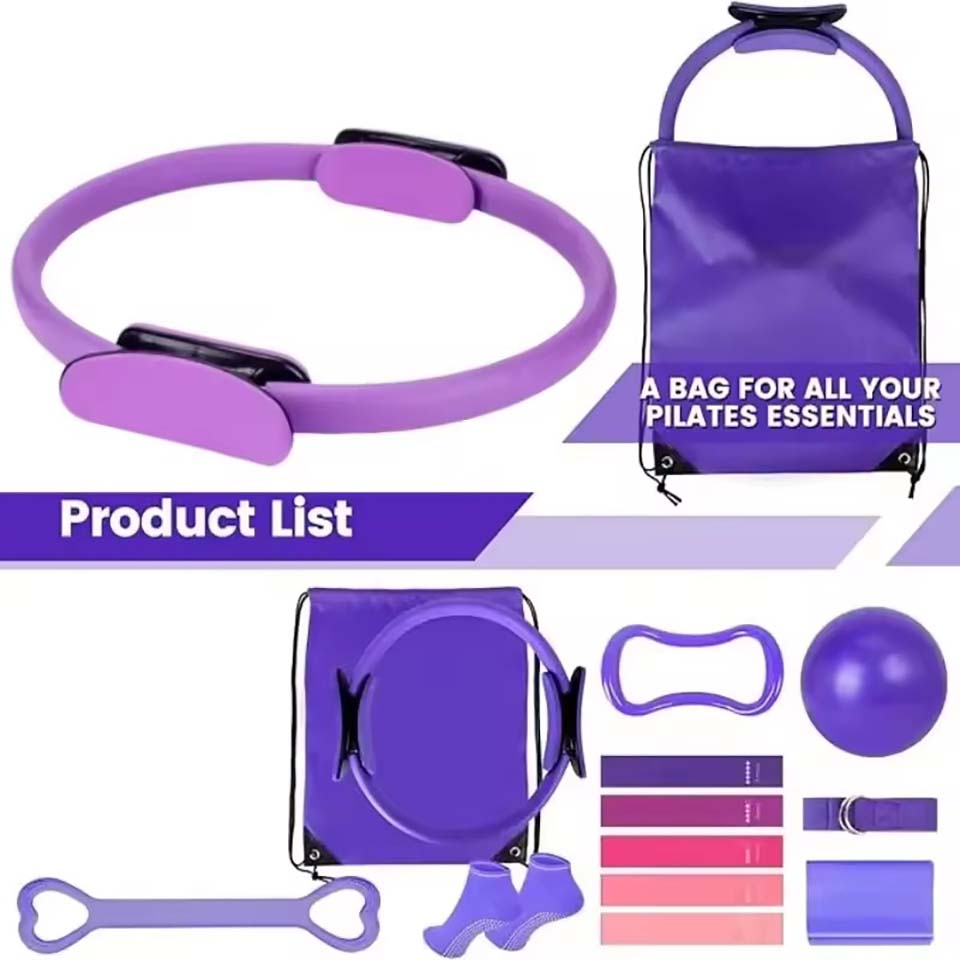 Kit de 13 pièces pour le yoga  - Pilates Yoga For Weight Loss avis et prix
