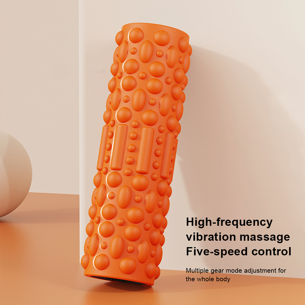 Rouleau de massage vibrant éle - Pilates Yoga Roller avis et prix
