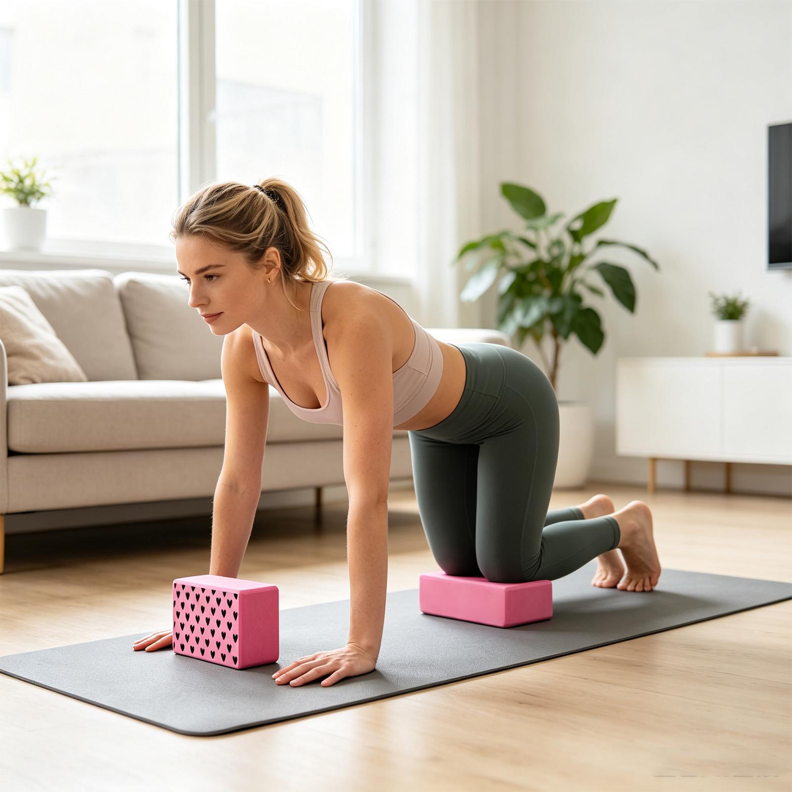 Blocs de yoga en EVA, haute de - Yoga Pilates Girl avis et prix